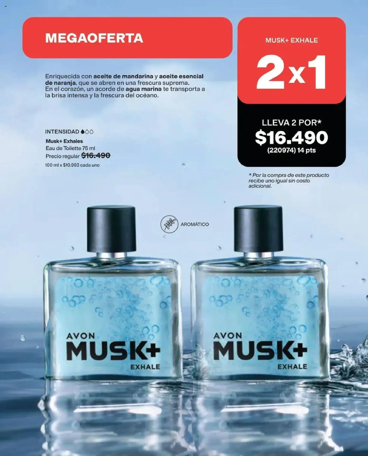 Catálogo Avon Campaña 14 │ válido desde el 15.09.2026 | Página: 70 | Productos: Agua, Eau de toilette, Té, Aceite