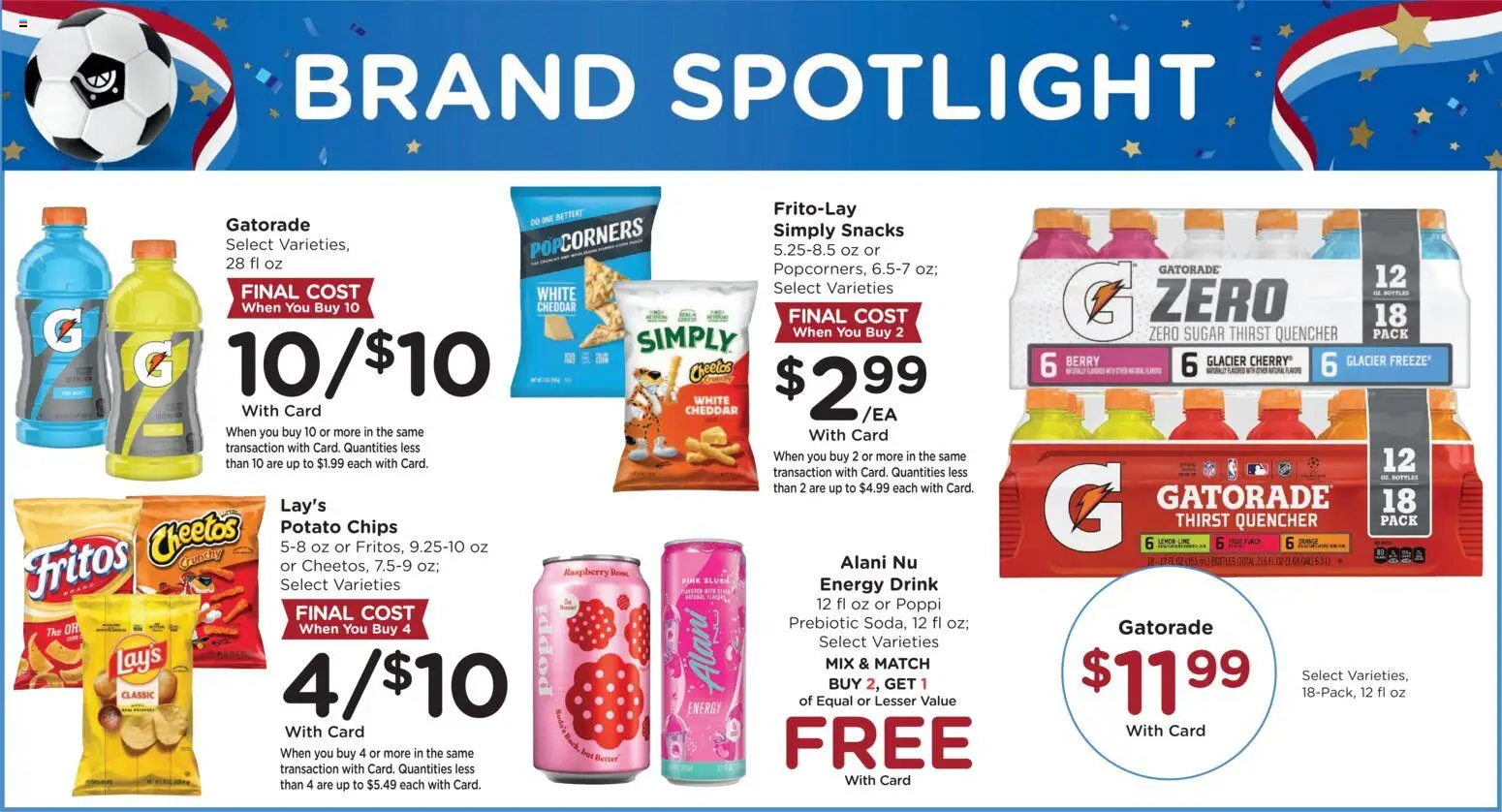 Fred Meyer Weekly Ad - valid from 13.05.2026 | Page: 8 | Products: Chips, Sugar, Lemon, Raspberry