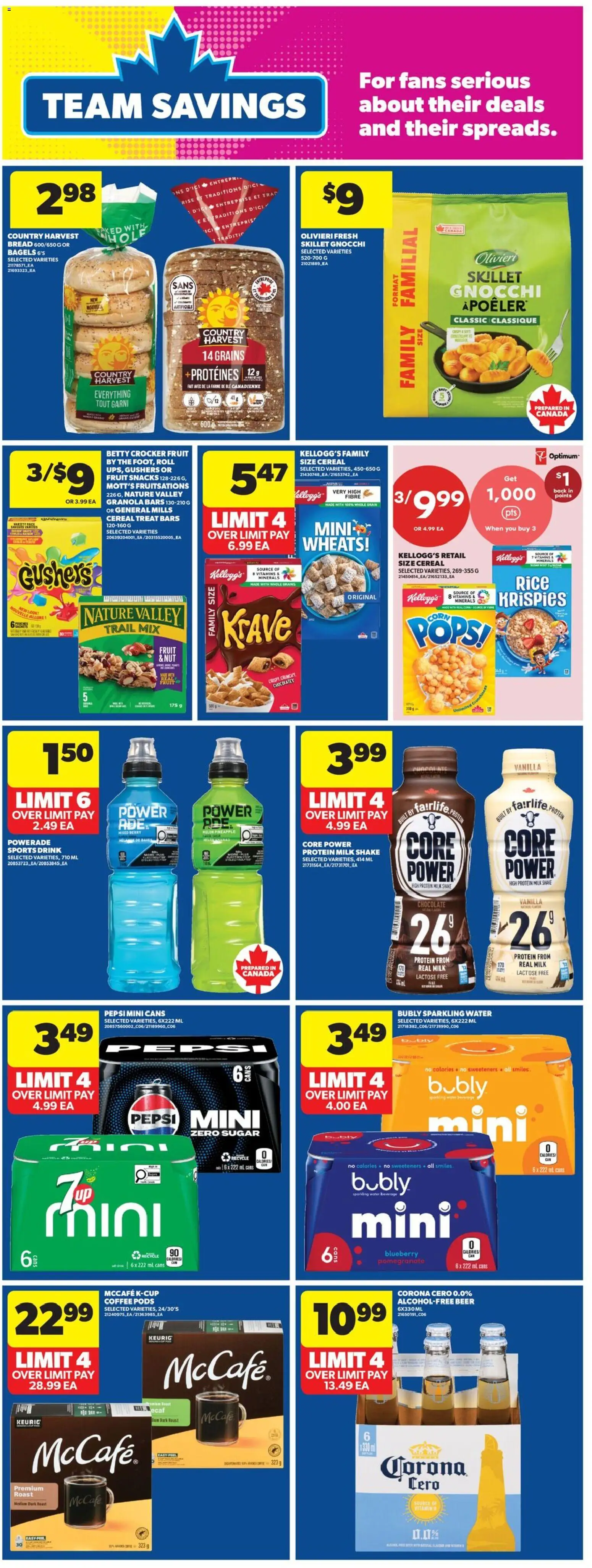 Real Canadian Superstore flyer valid from 18.06.2026 | Page: 14 | Products: Pineapple, Milk, Bread, Coffee