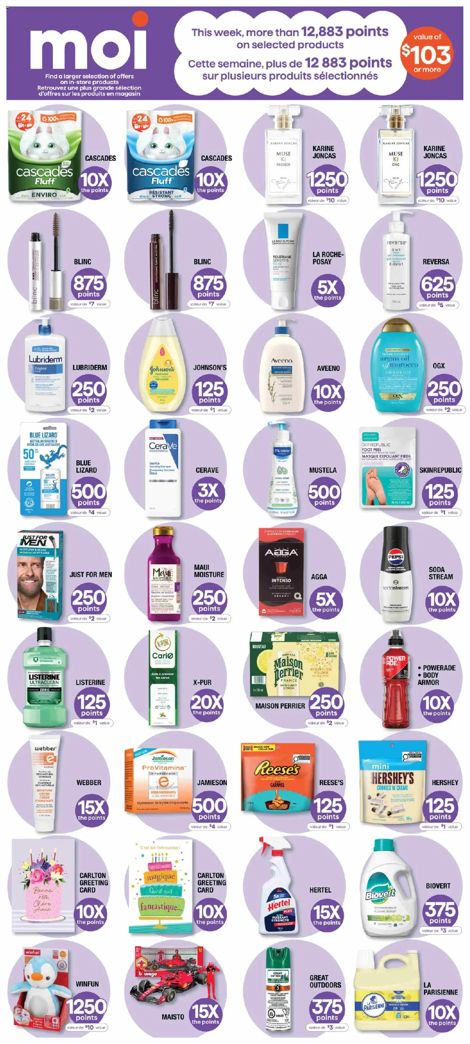 Jean Coutu flyer valid from Sep 3, 2026 | Page: 9 | Products: Cream, Listerine, Pepsi, Shampoo
