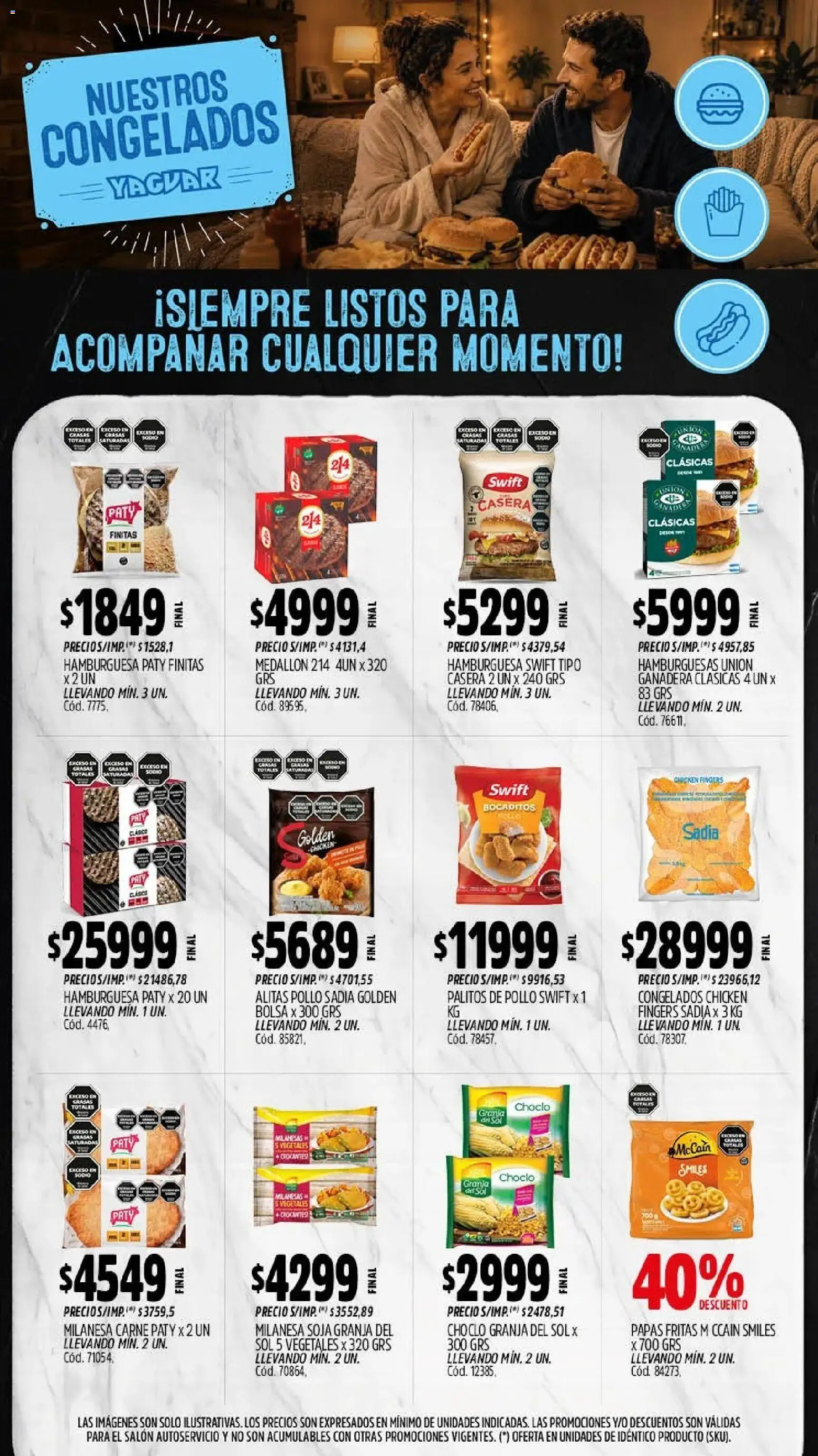 Yaguar - Oferta Semanal Parque Chacabuco │ válido desde el 17/07/2026 | Página: 10 | Productos: Bolsa, Pollo, Carne, Papas