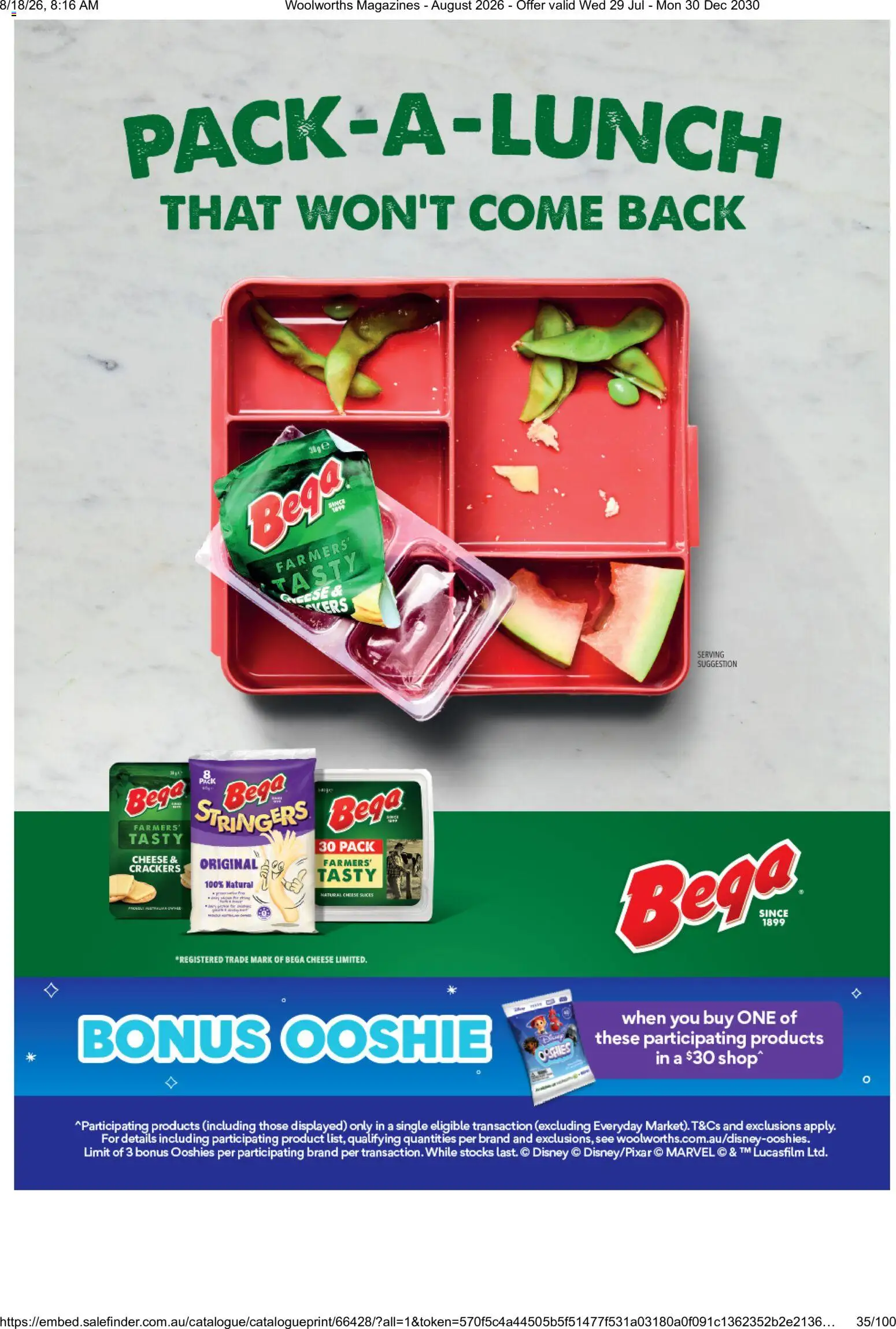 Woolworths catalogue - valid from 01/08/2026 | Page: 35 | Products: Crackers, Cheese