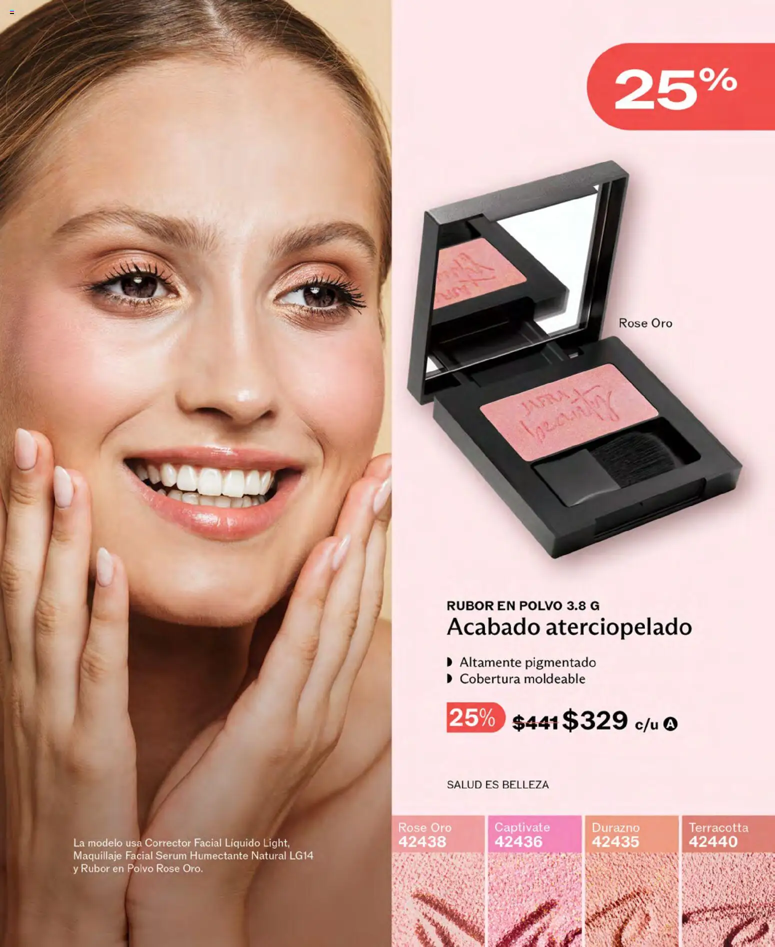 Nuevas ofertas de JAFRA válidas en toda la República Mexicana desde el 01.04.2026. ¡Encuentra las mejores ofertas en JAFRA catálogo! | Página: 71 | Productos: Serum, Maquillaje, Corrector, Polvo