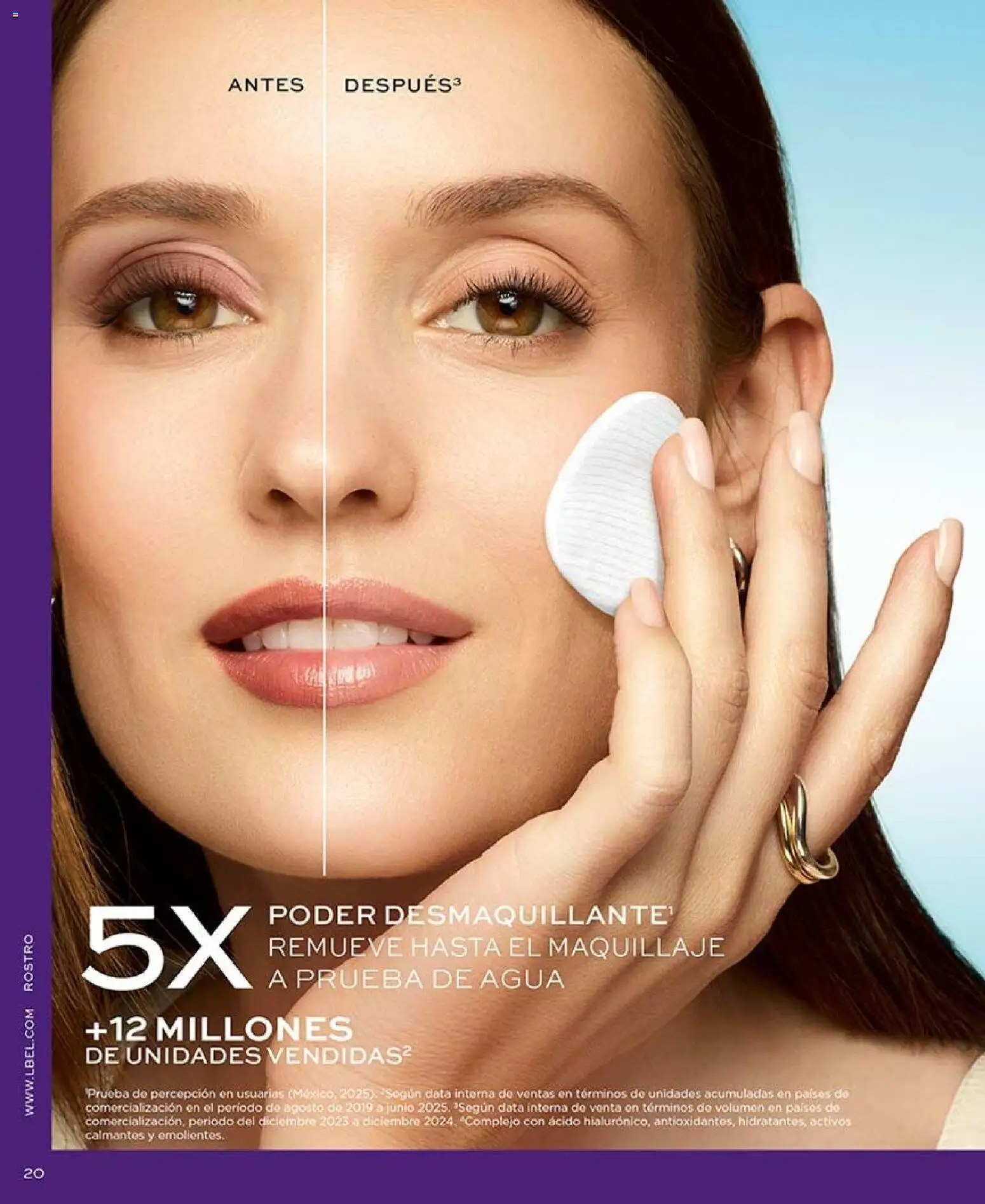 L'Bel revista - valida desde el 07/09/2026 | Página: 20 | Productos: Agua, Maquillaje