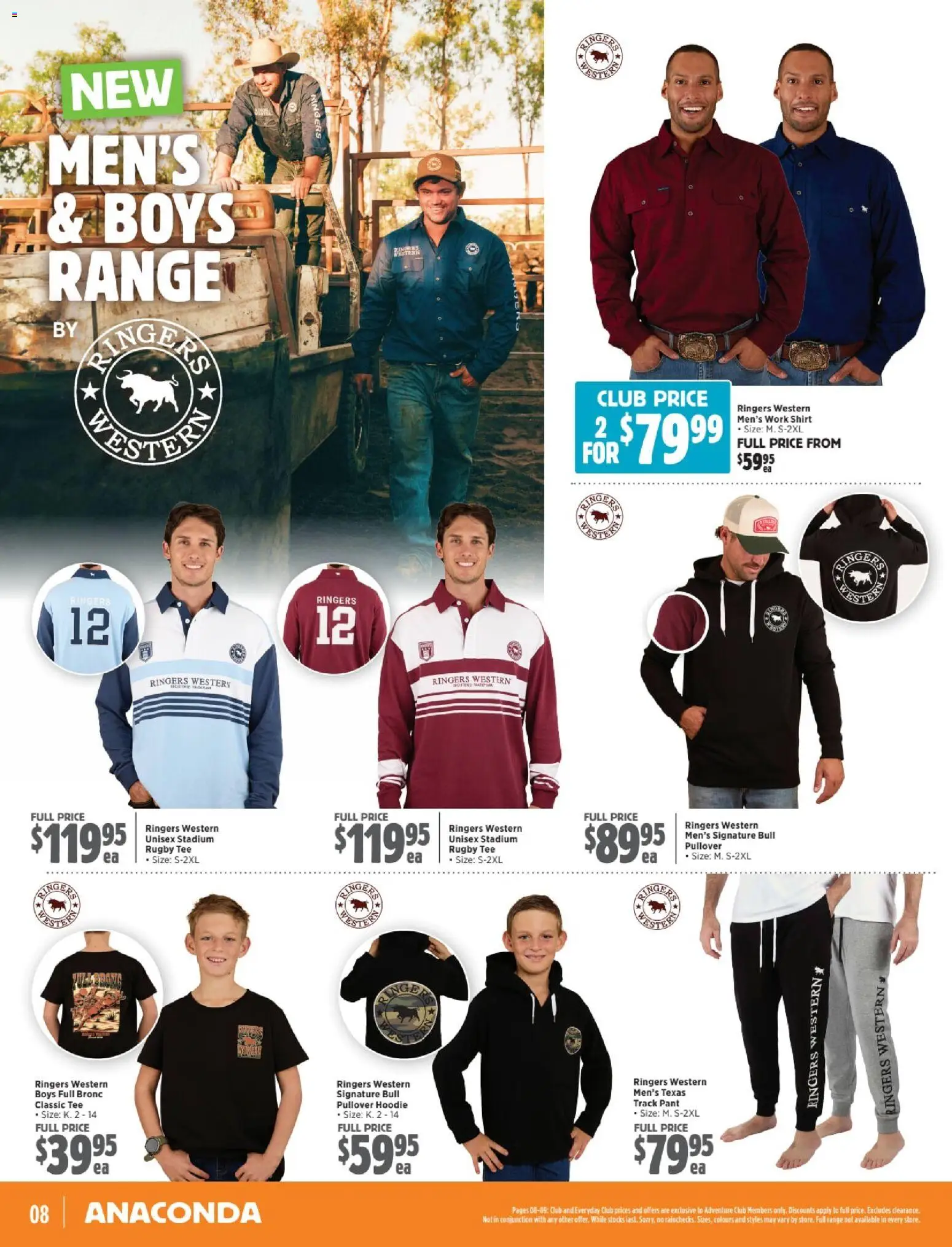 Anaconda catalogue - valid from 20.04.2026 | Page: 8 | Products: Pullover, Shirt, Hoodie