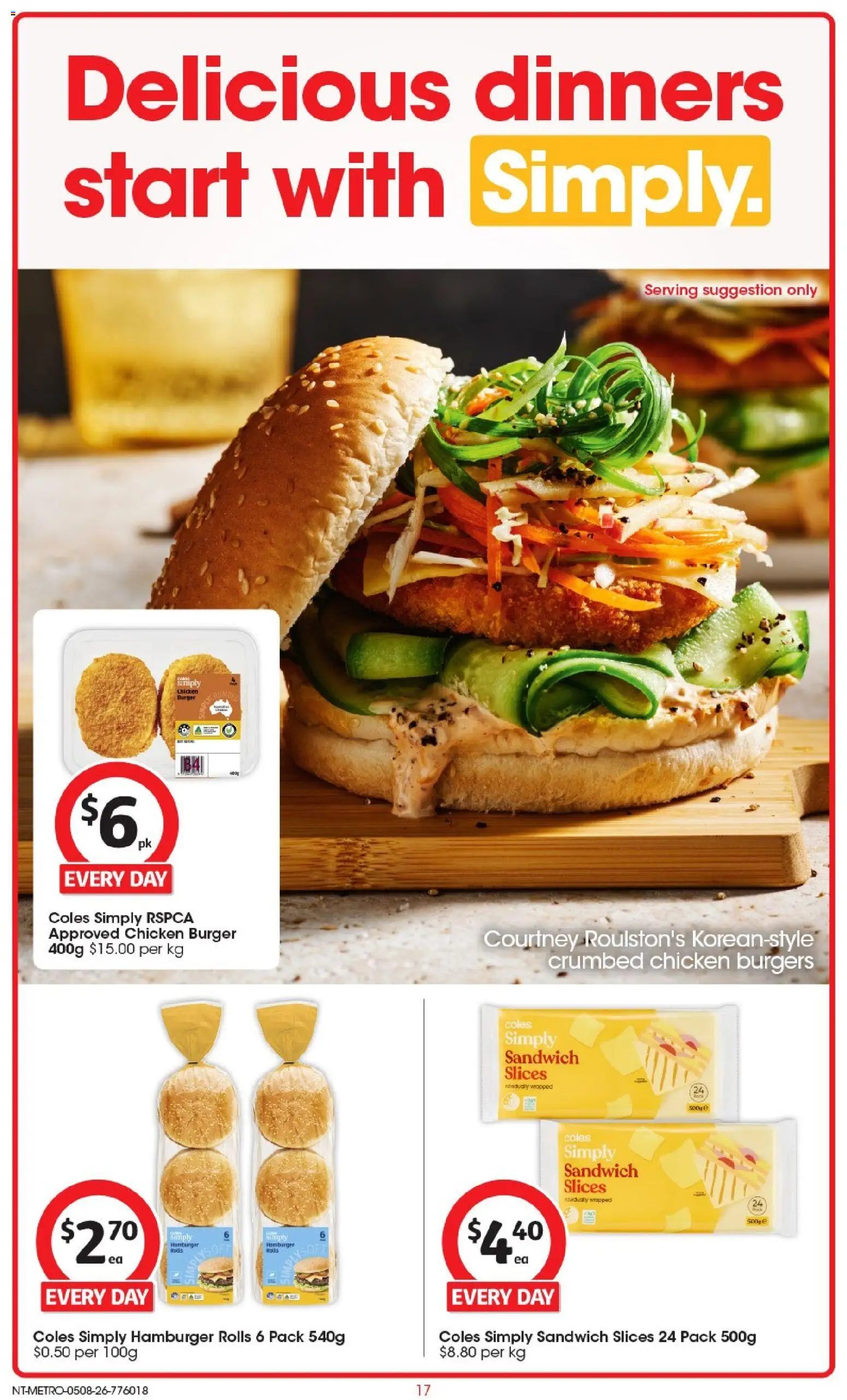 Coles catalogue - valid from 05/08/2026 | Page: 17 | Products: Chicken