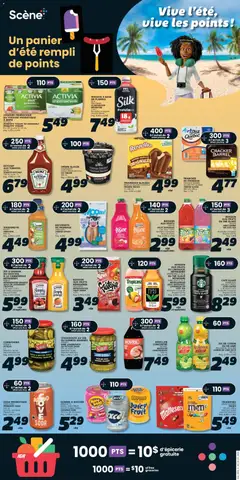 Preview of IGA weekly flyer / circulaire from shop IGA valid from Jul 2, 2026 | Page: 14 | Products: Ketchup, Cream, Butter, Cheese