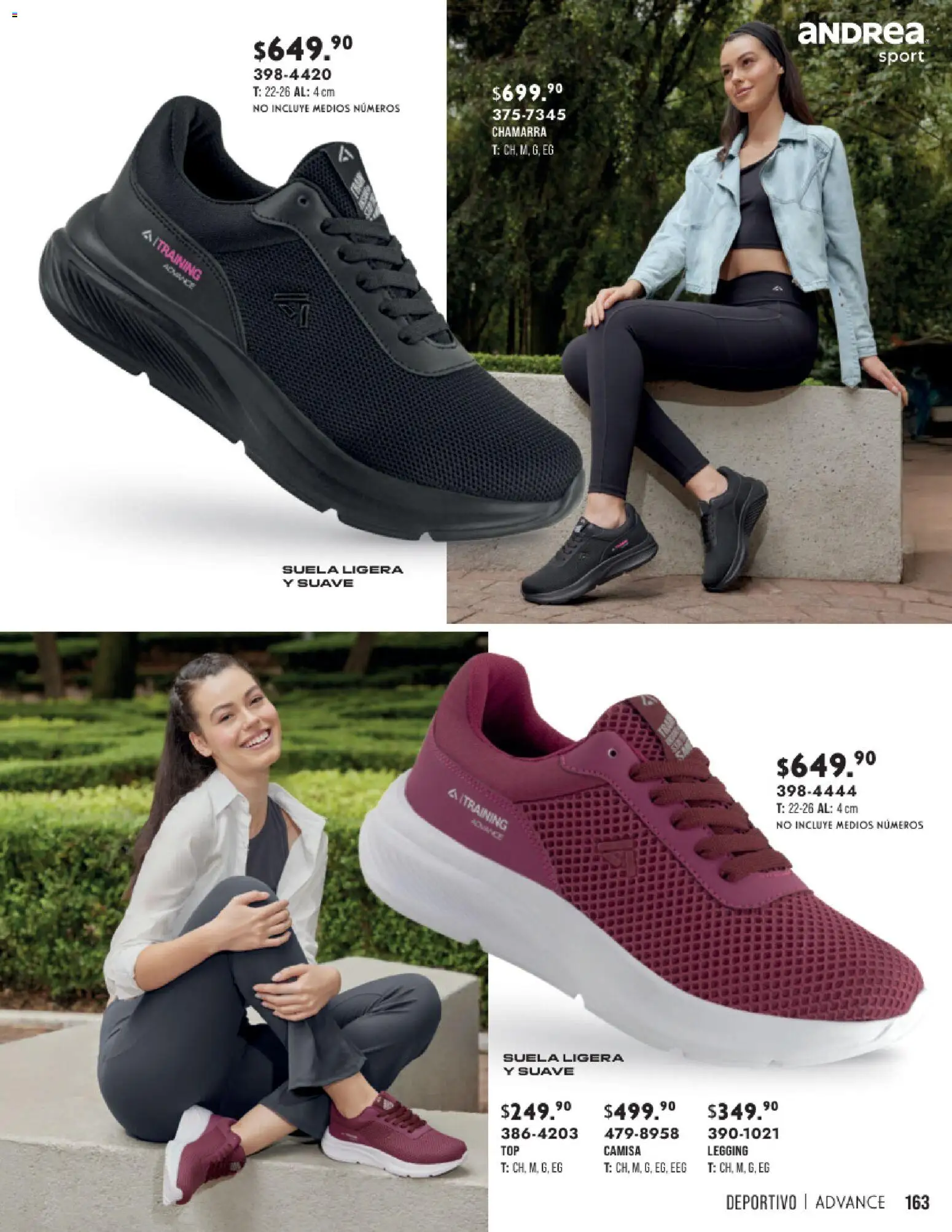 Nuevas ofertas de Andrea válidas en toda la República Mexicana desde el 23/08/2026. ¡Encuentra las mejores ofertas en Andrea catálogo Otoño Invierno! | Página: 163