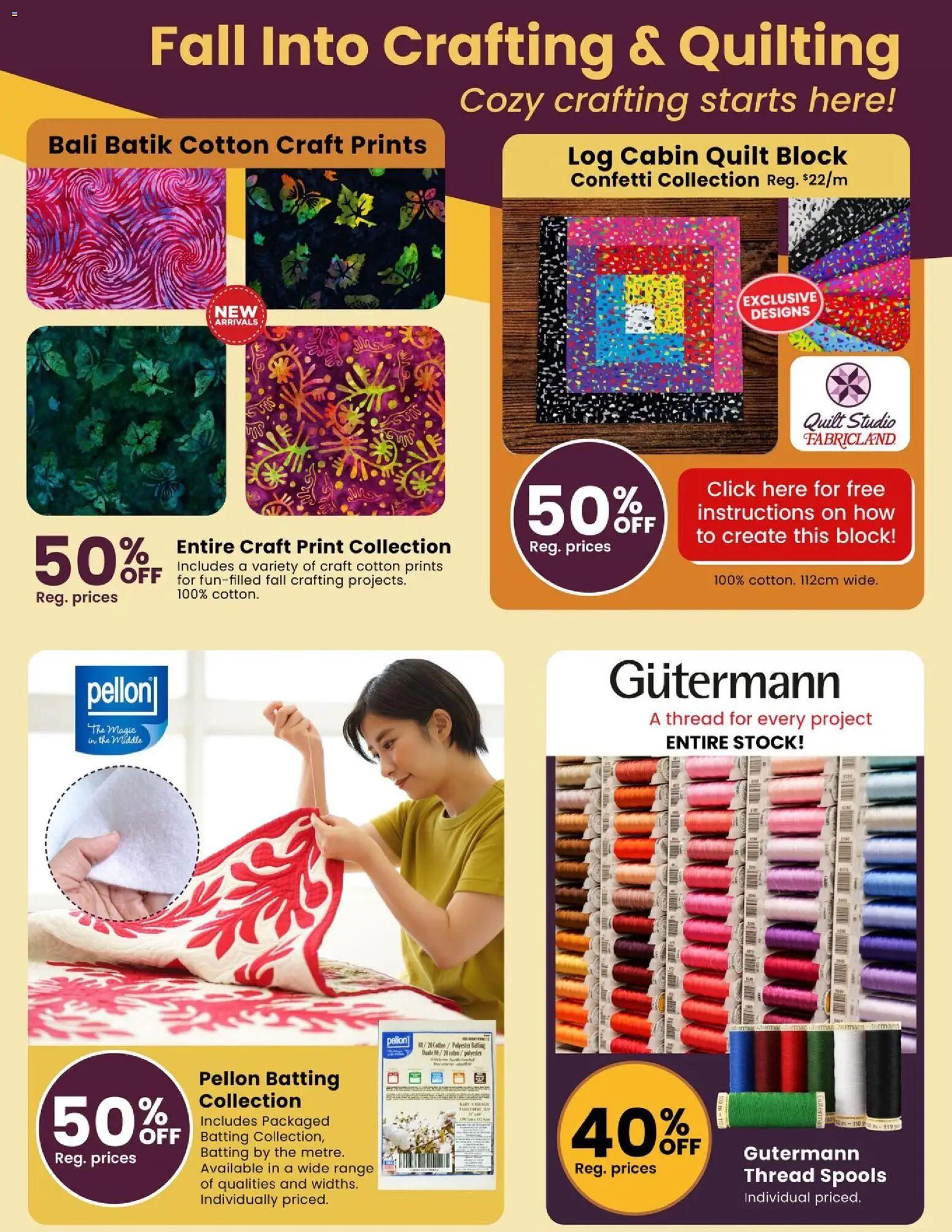 Fabricland flyer valid from Sep 1, 2026 | Page: 8