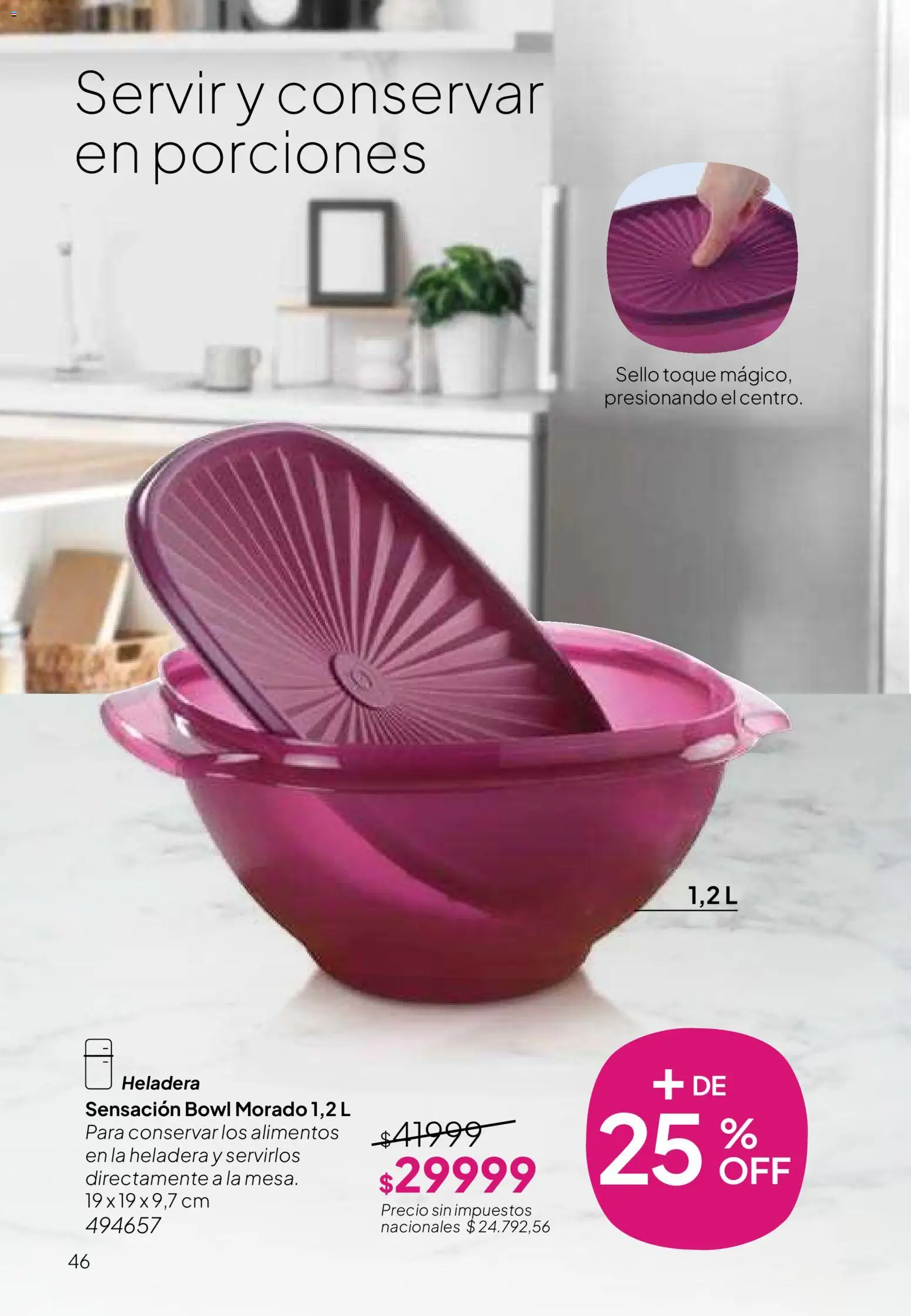 Tupperware Folleto │ válido desde el 09.03.2026 | Página: 47 | Productos: Bowl, Heladera
