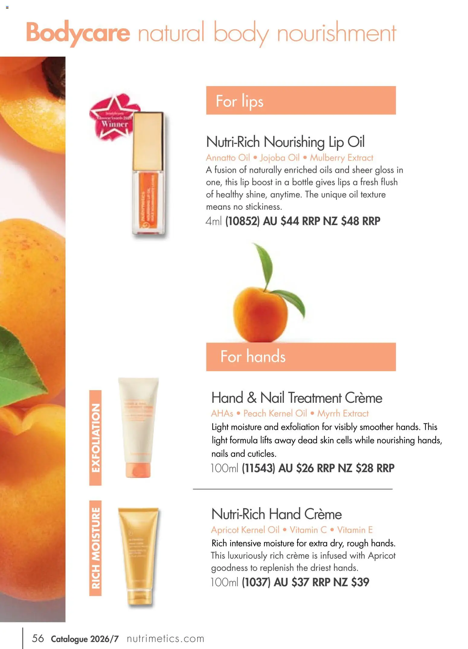 Nutrimetics catalogue - valid from 01/09/2026 | Page: 56 | Products: Oil, Nail treatment, Treatment, Vitamin