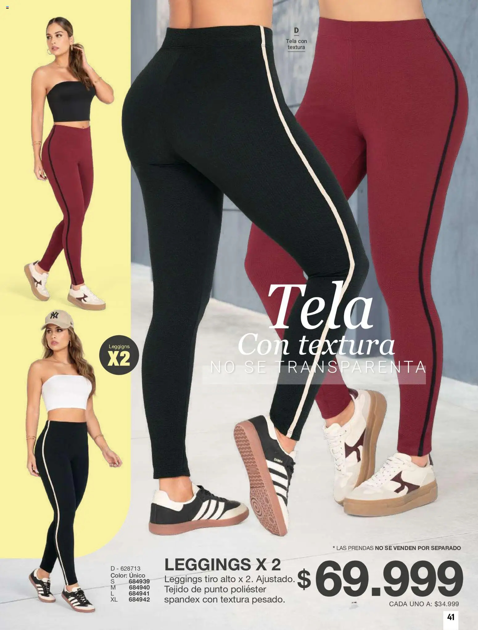 Carmel revista - valida desde el 01/10/2026 | Página: 41 | Productos: Leggings