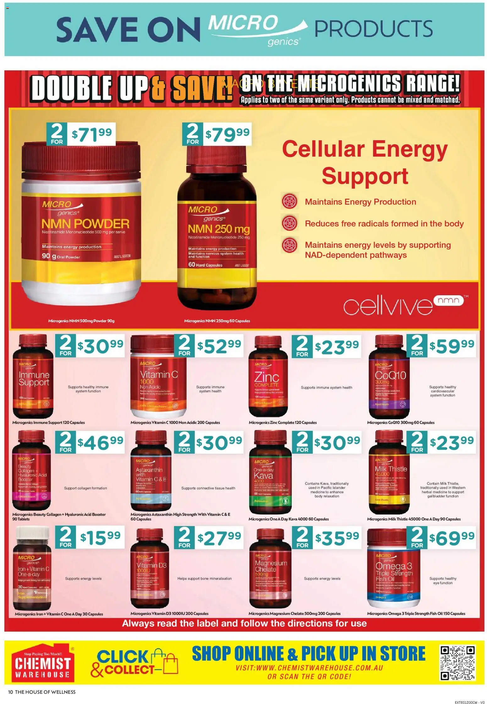 Chemist Warehouse catalogue - valid from 17/07/2026 | Page: 10 | Products: Powder, Oil, Herbal, Vitamin
