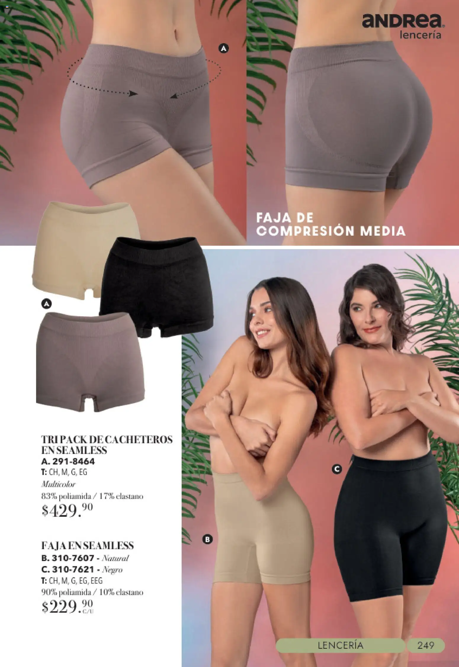 Nuevas ofertas de Andrea válidas en toda la República Mexicana desde el 23/08/2026. ¡Encuentra las mejores ofertas en Andrea catálogo Tropical! | Página: 249
