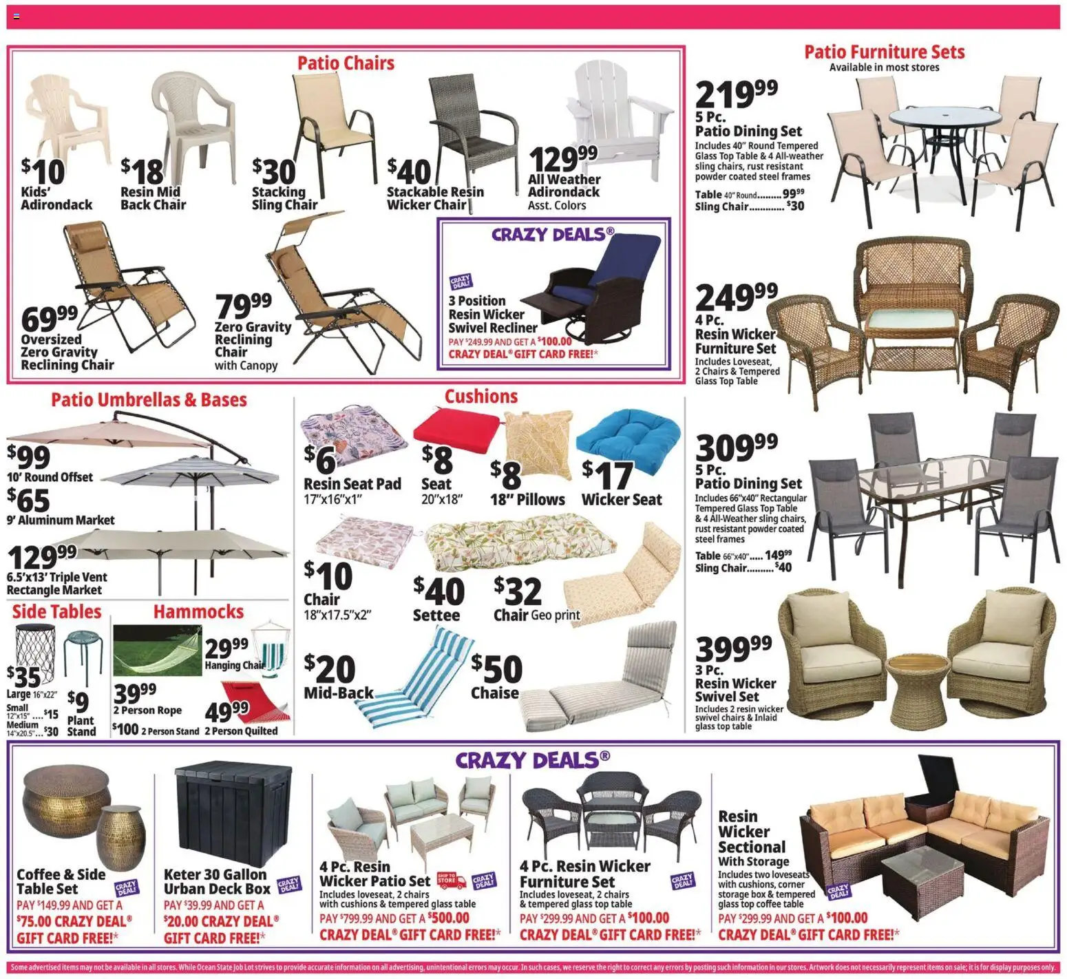 Ocean State Job Lot Weekly Ad - valid from 07/16/2026 | Page: 7