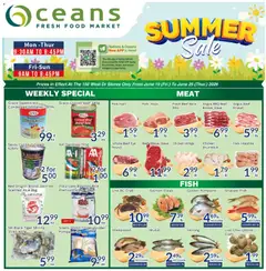 Preview of Oceans weekly flyer - Brampton from shop Oceans valid from 19.06.2026