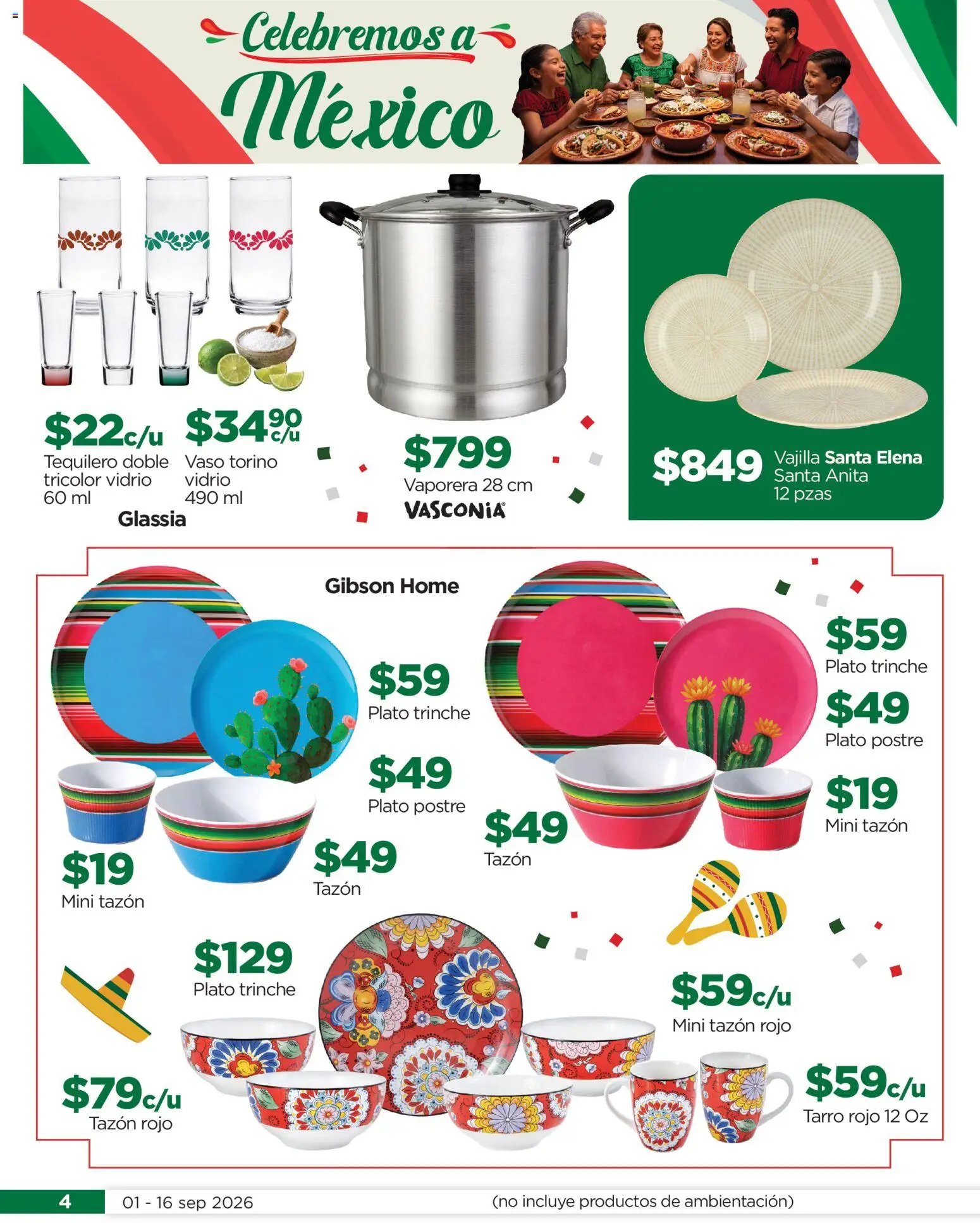 Nuevas ofertas de Chedraui válidas en toda la República Mexicana desde el 01/09/2026. ¡Encuentra las mejores ofertas en Chedraui folleto! | Página: 4