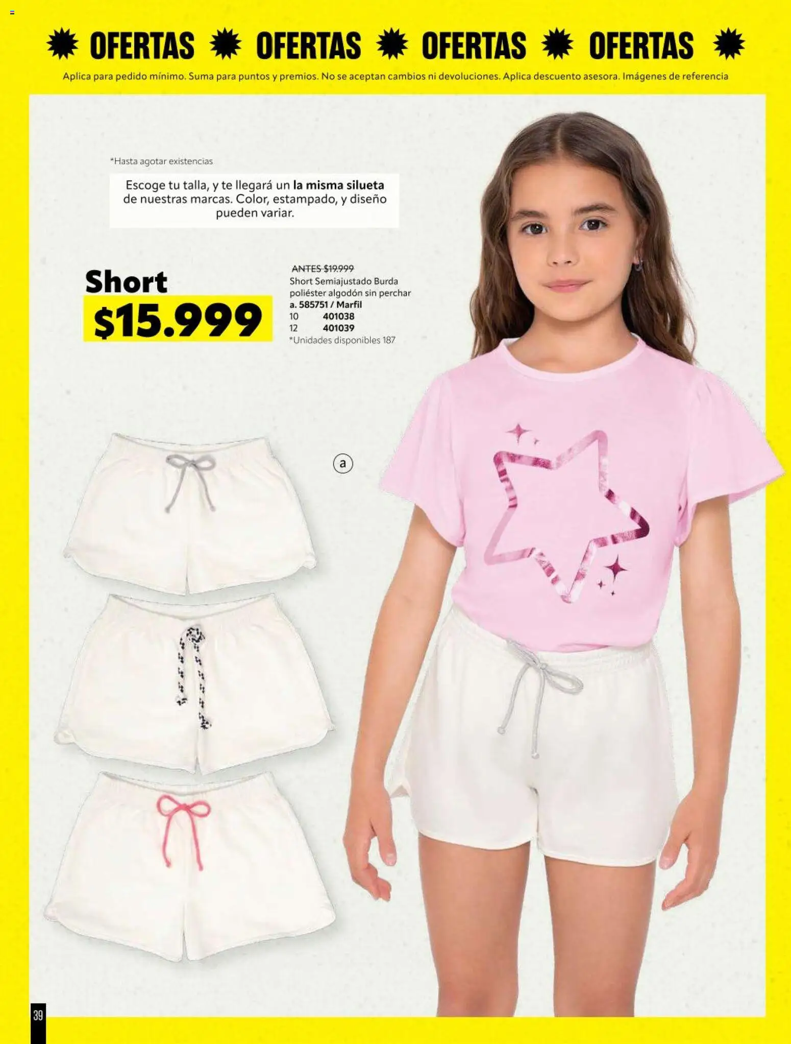 Carmel revista - valida desde el 11/08/2026 | Página: 260 | Productos: Té, Algodón, Short