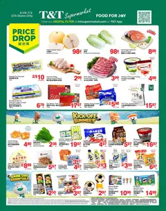 Preview of T&T Supermarket weekly flyer / circulaire from shop T&T Supermarket valid from Jun 26, 2026
