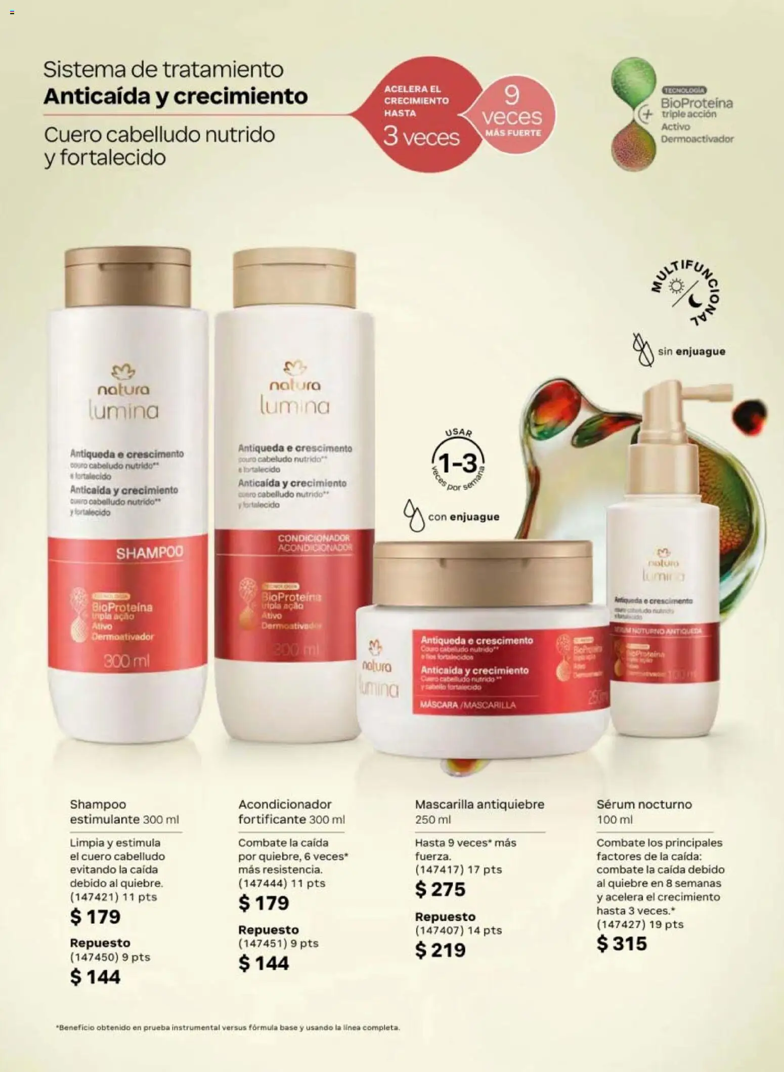 Nuevas ofertas de Natura válidas en toda la República Mexicana desde el 10/07/2026. ¡Encuentra las mejores ofertas en Natura campaña 11 2026! | Página: 123 | Productos: Serum, Shampoo, Proteína, Mascarilla