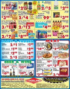 Preview of Foodland weekly ads valid from 03.06.2026 | Page: 2 | Products: Vinegar, Wine, Sour cream, Ice cream