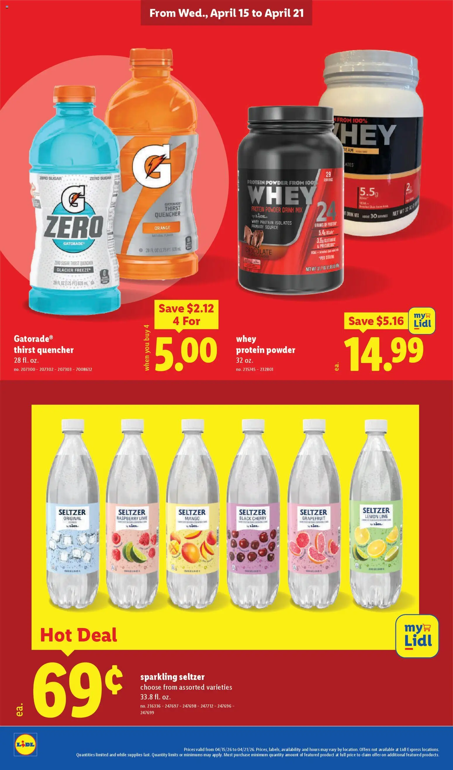 Lidl Weekly Ad - valid from 15.04.2026 | Page: 22 | Products: Chocolate, Sugar, Lemon, Lime