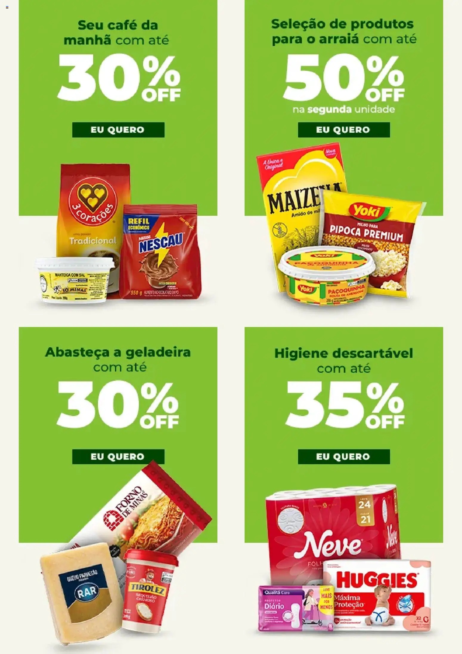 Pão de Açúcar Folheto - válido de 08.06.2026 | Página: 2 | Produtos: Pera, Geladeira, Manteiga, Pipoca