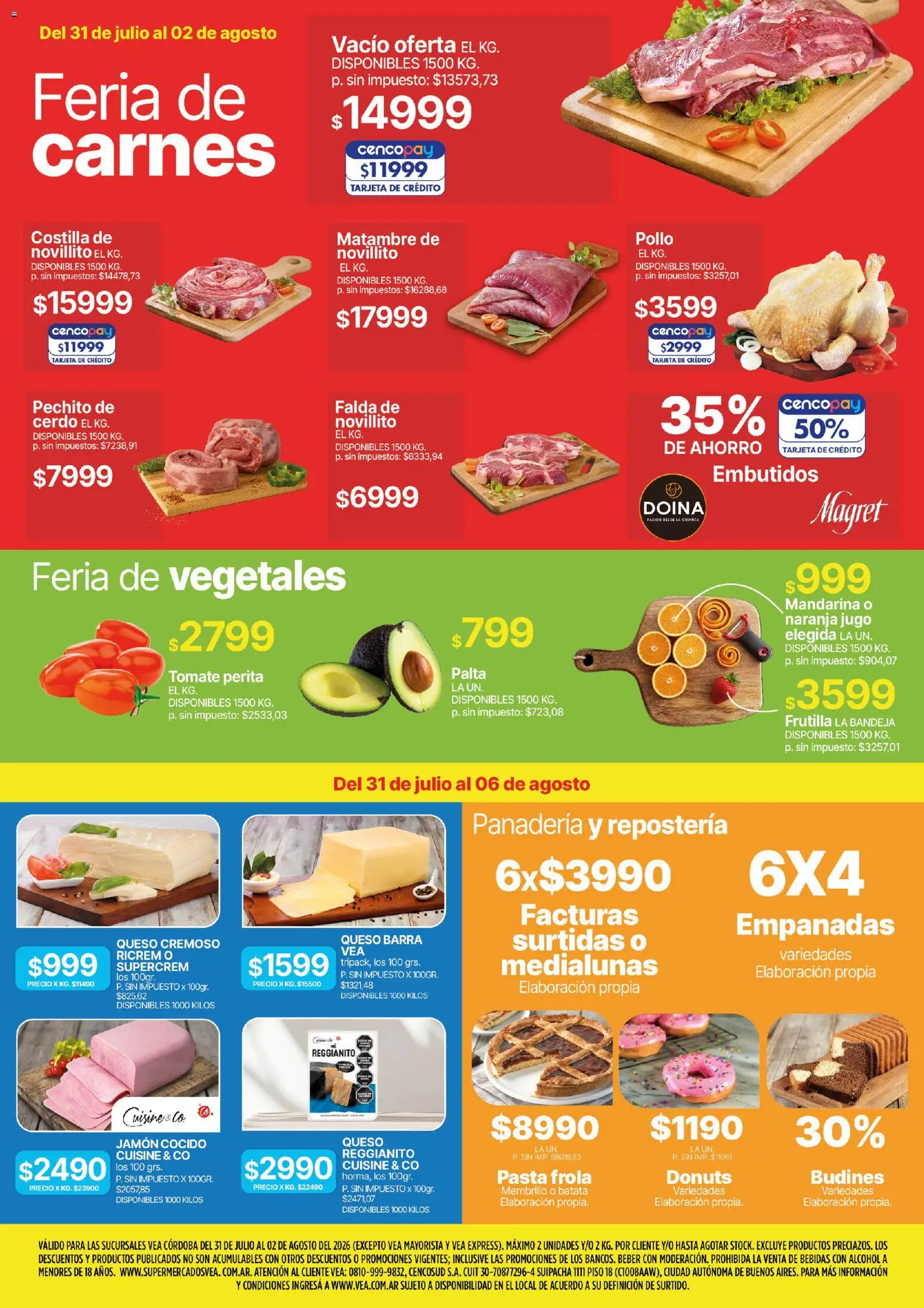 Vea - Fin de semana de ahorro | Córdoba │ válido desde el 31/07/2026 | Página: 2