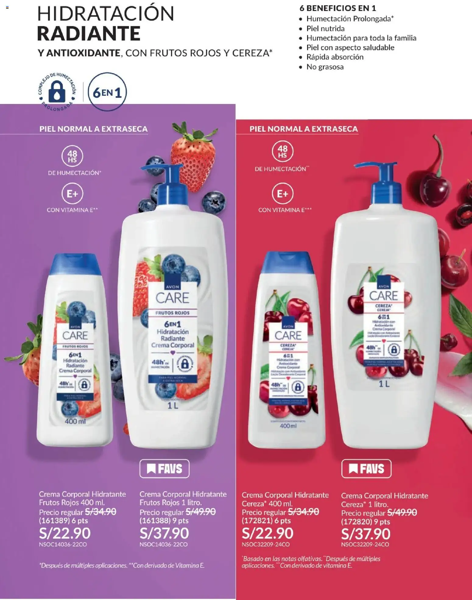 Catálogo Avon válido desde 01/07/2026 | Página: 134 | Productos: Crema