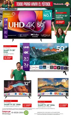 Vista previa de Del Sol y Woolworth catálogo Todo para vivir el fútbol , nuevo folleto de la tienda, válido en México a partir del 14/05/2026 | Página: 4 | Productos: Video