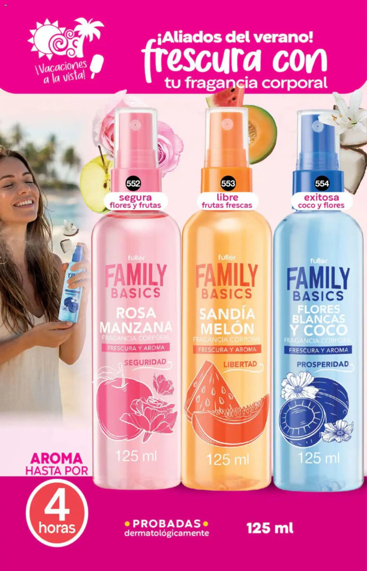 Nuevas ofertas de Fuller válidas en toda la República Mexicana desde el 27/05/2026. ¡Encuentra las mejores ofertas en Fuller campaña 4 2026! | Página: 146 | Productos: Sandía, Melón, Manzana, Fragancia