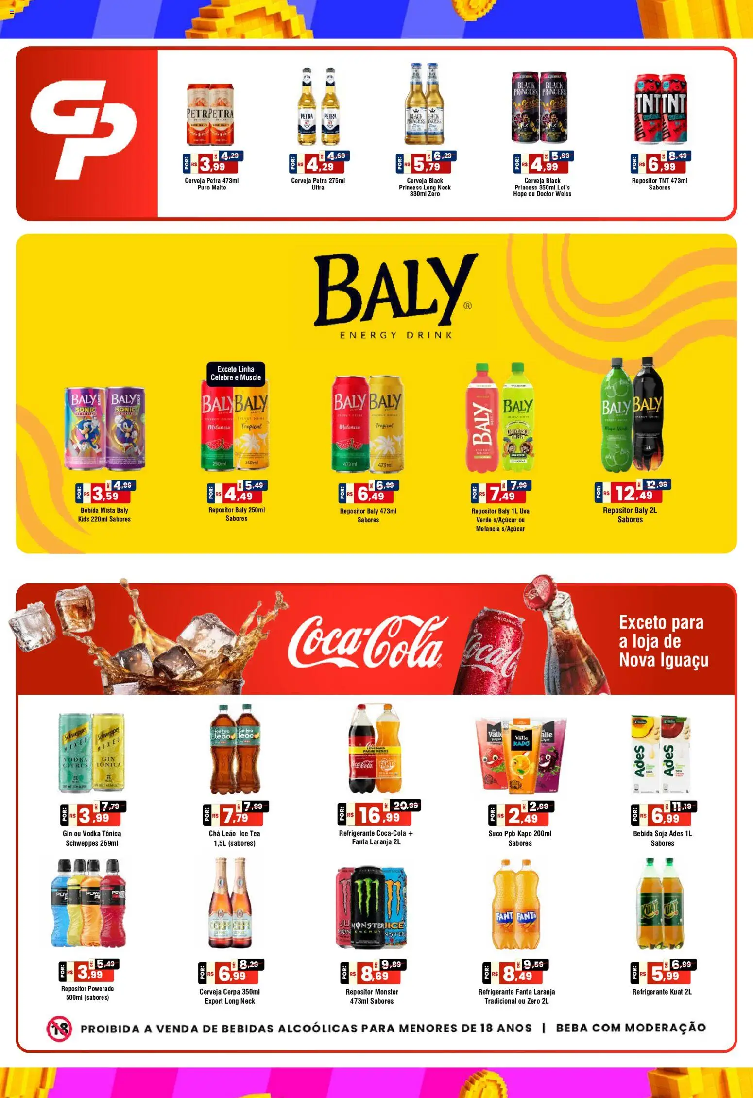 Royal Supermercados Folheto - válido de 21/09/2026 | Página: 10 | Produtos: Fanta, Suco, Monster, Soja