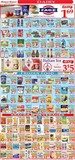Preview of Market Basket weekly ads valid from 07/12/2026 | Page: 5 | Products: Pizza, Juice, Tea, Avocado