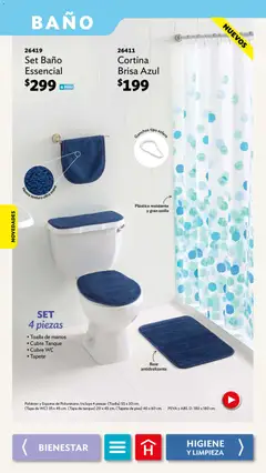 Vista previa de Betterware campaña 7 2026, nuevo folleto de la tienda, válido en México a partir del 29/06/2026 | Página: 74 | Productos: Espuma, Toalla, Baño, Tapete