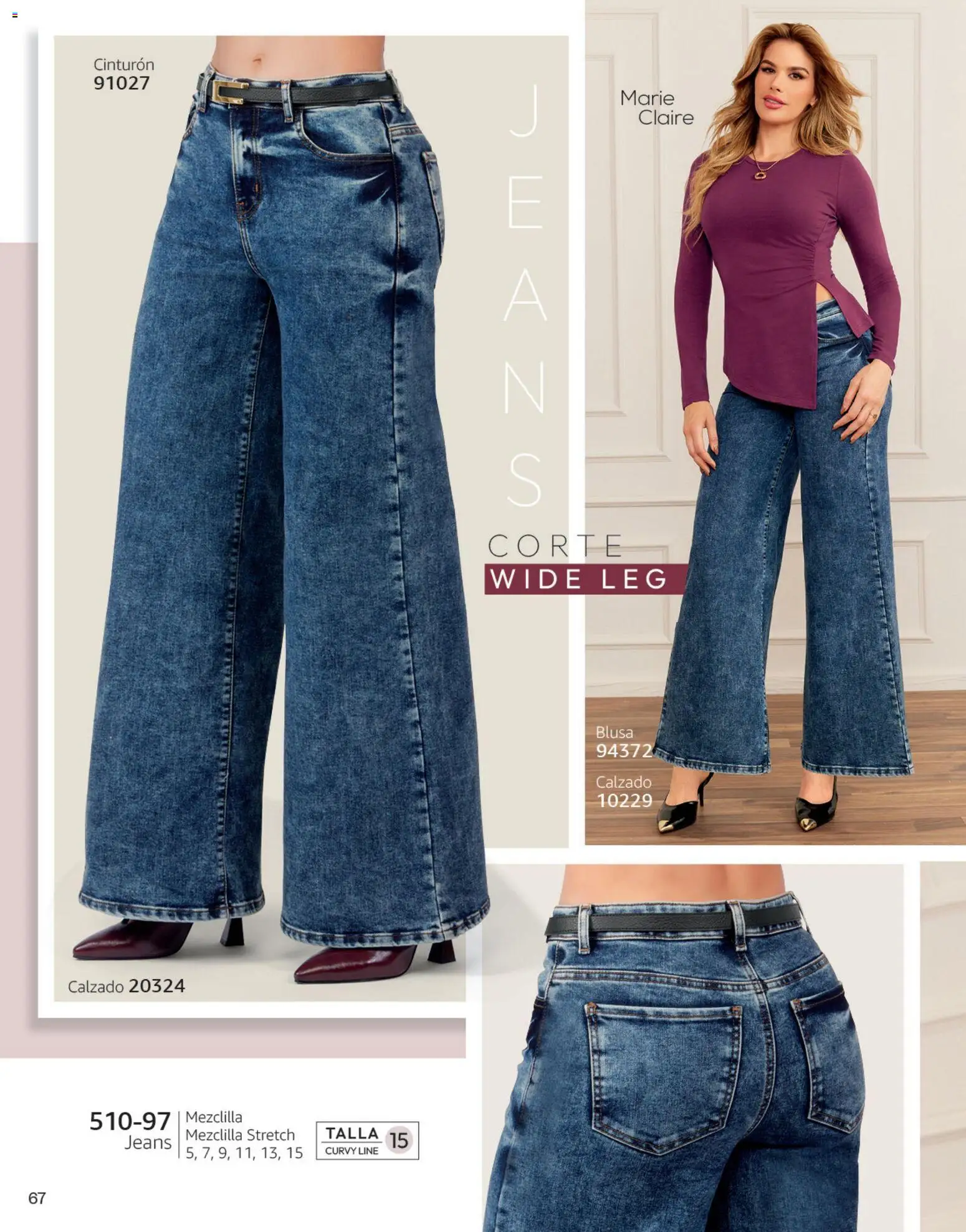 Nuevas ofertas de Cklass válidas en toda la República Mexicana desde el 08/07/2026. ¡Encuentra las mejores ofertas en Cklass catálogo Otoño Invierno! | Página: 70 | Productos: Blusa, Cinturón