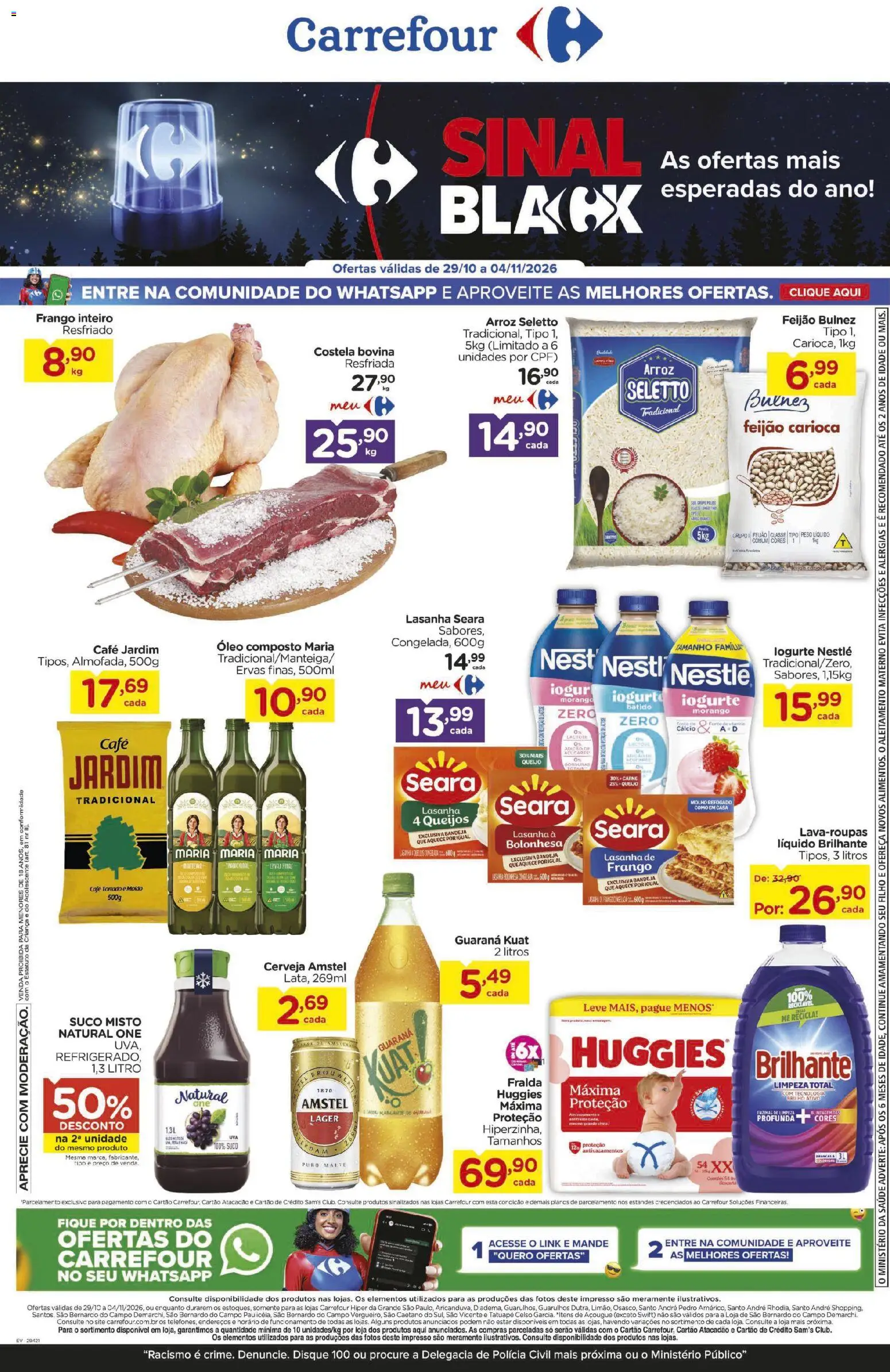 Carrefour Folheto - válido de 29/10/2026 | Página: 1