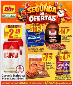 Big Supermercados ofertas do Dia - Pré-Visualização do folheto da loja Big Supermercados, válido de 11.05.2026