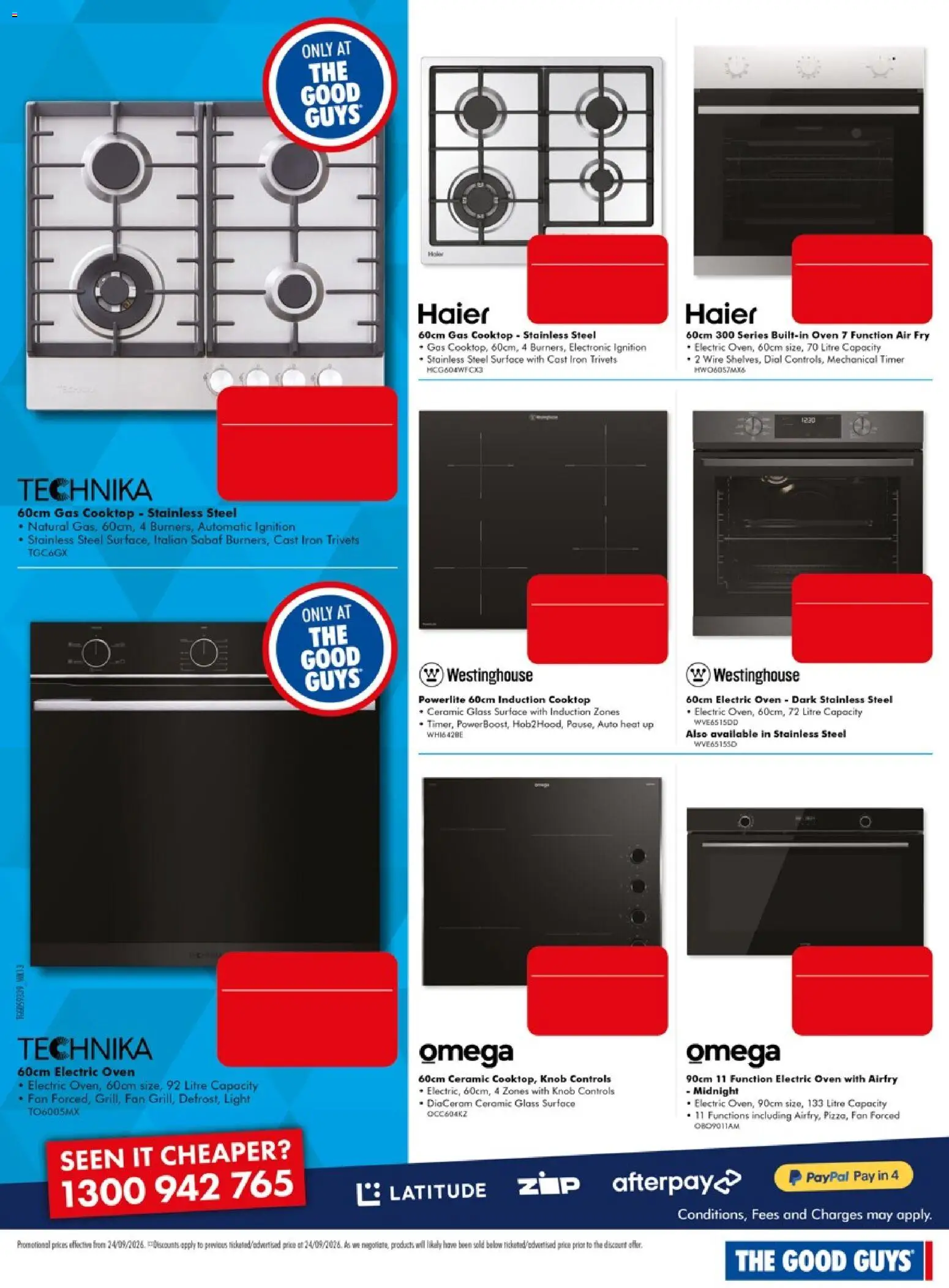 The Good Guys catalogue - valid from 24/09/2026 | Page: 5 | Products: Light, Omega, Timer, Fan