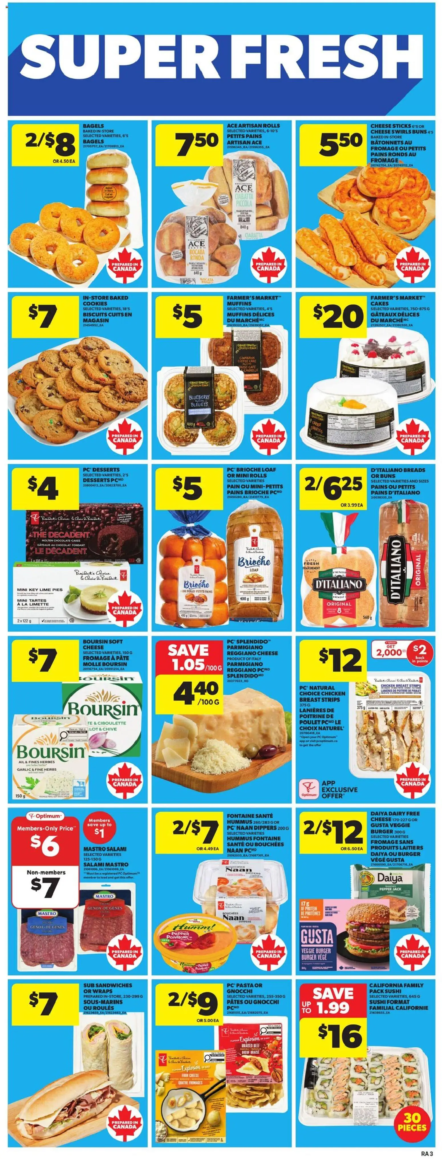 Atlantic Superstore flyer valid from 16.04.2026 | Page: 6 | Products: Carrot, PC, Cheese, Chocolate