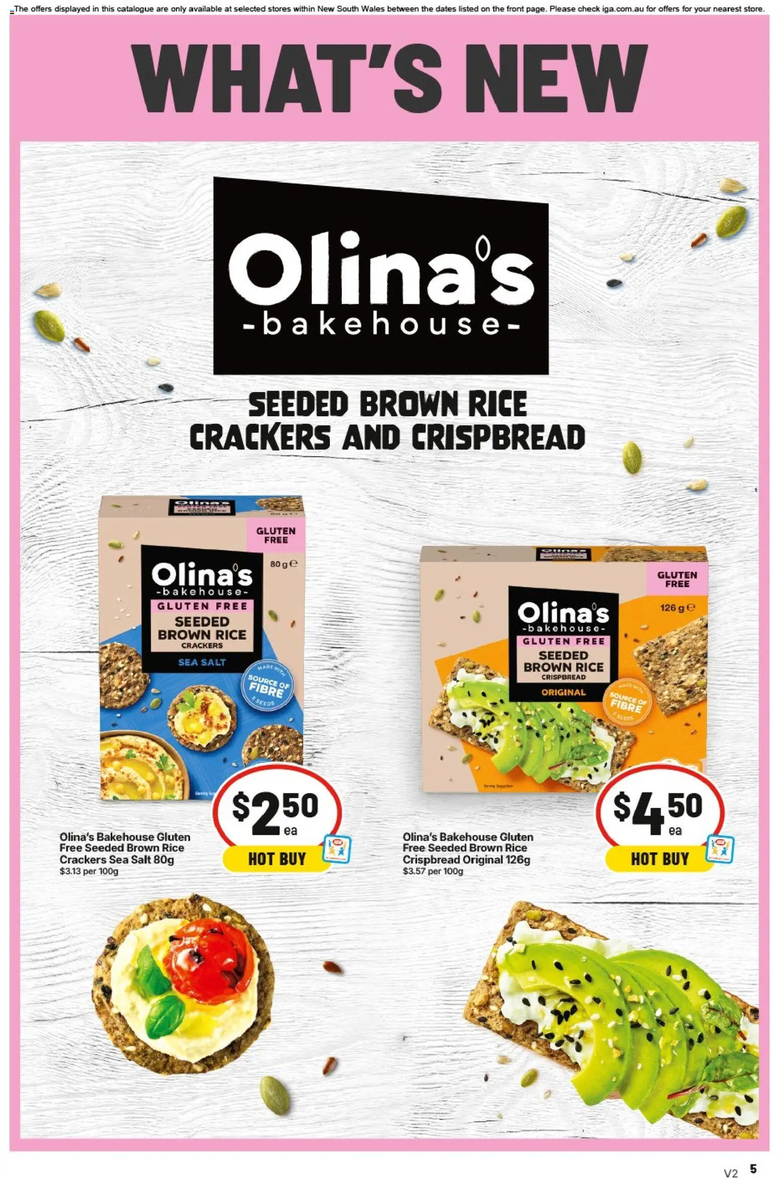 IGA catalogue - valid from 13.05.2026 | Page: 6 | Products: Crackers, Rice, Salt