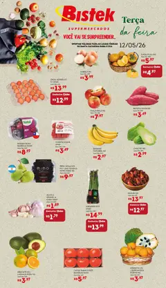 Bistek Supermercados ofertas Hortifruti - Pré-Visualização do folheto da loja Bistek Supermercados, válido de 12.05.2026