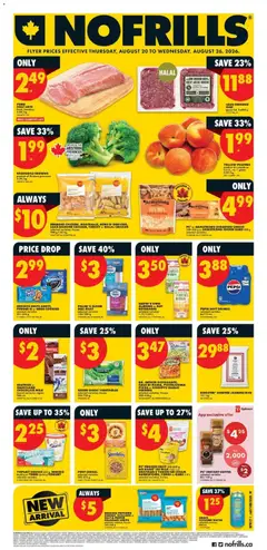 Preview of No Frills weekly flyer - AB from shop No Frills valid from Aug 20, 2026