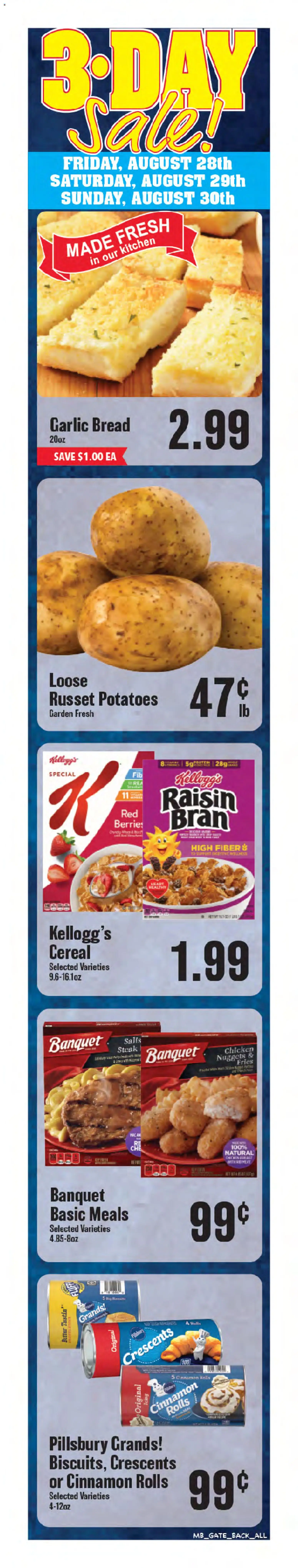 Market Basket Weekly Ad - valid from 08/26/2026 | Page: 2 | Products: Berries, Bread, Garlic, Cereal