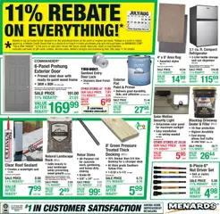 Preview of Menards weekly ads valid from 07/23/2026