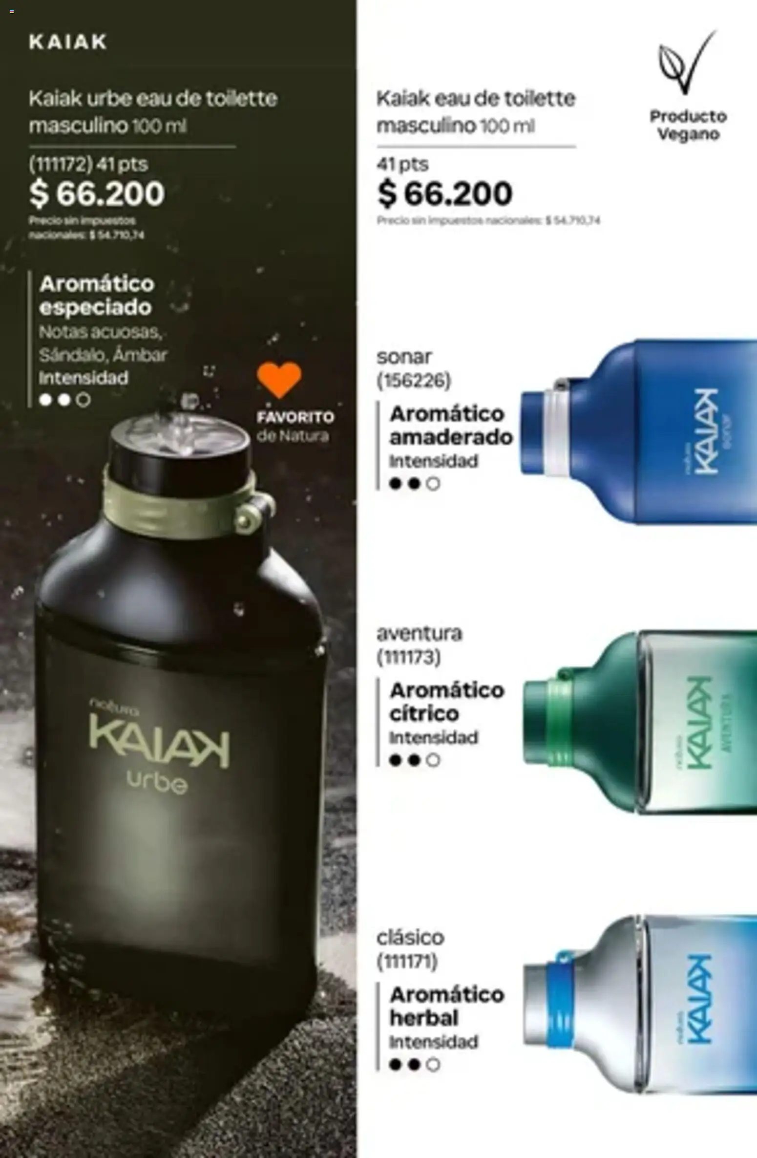 Catálogo Natura Ciclo 14 │ válido desde el 01/10/2026 | Página: 97 | Productos: Eau de toilette