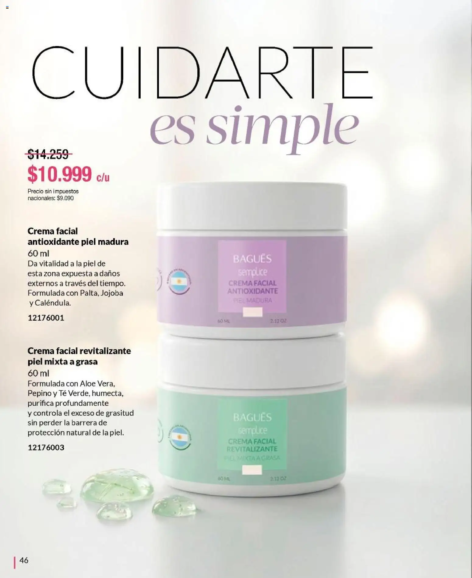 Bagués - Catálogo │ válido desde el 01.06.2026 | Página: 46 | Productos: Té, Crema