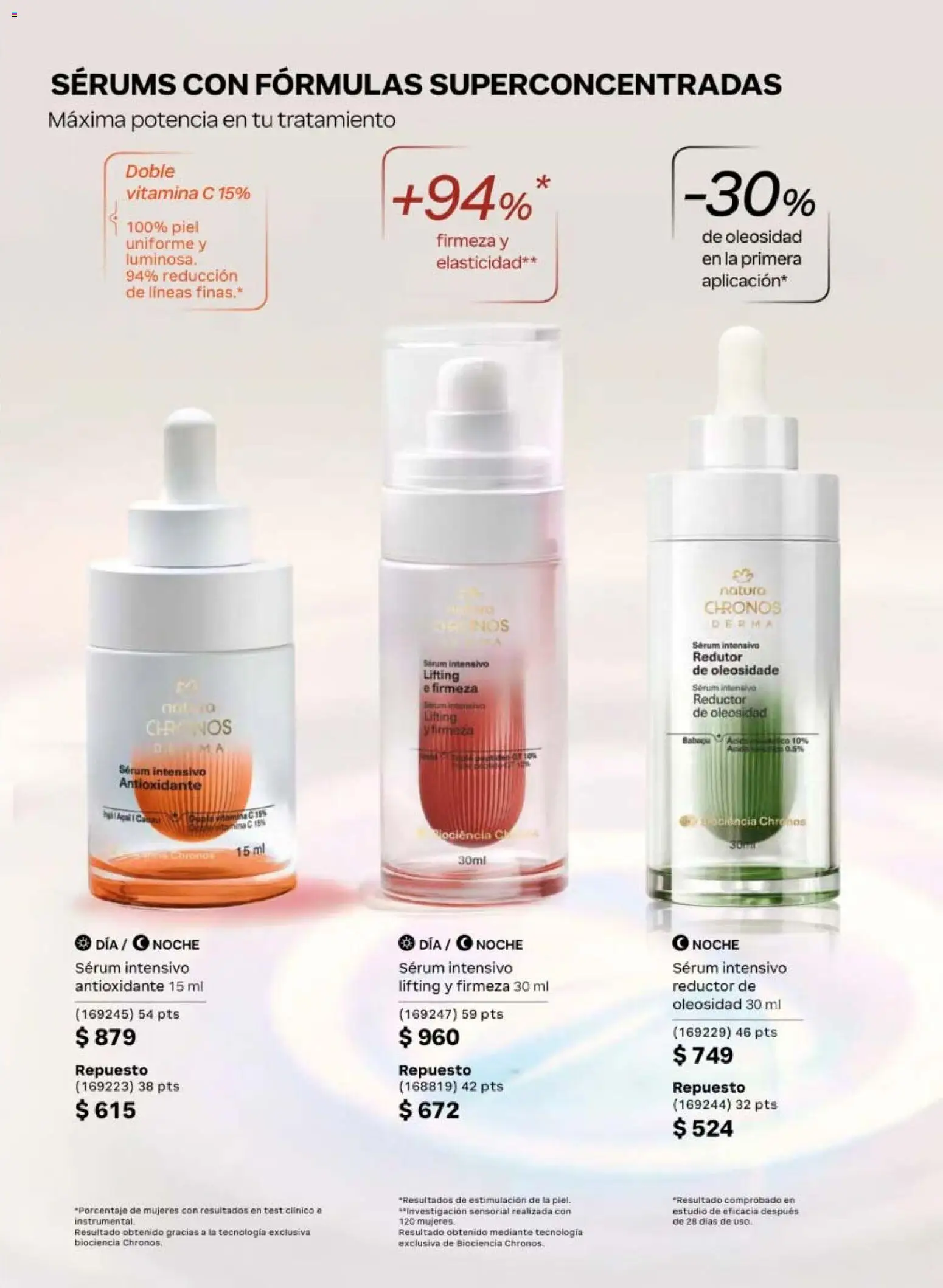 Nuevas ofertas de Natura válidas en toda la República Mexicana desde el 10/07/2026. ¡Encuentra las mejores ofertas en Natura campaña 11 2026! | Página: 77 | Productos: Serum