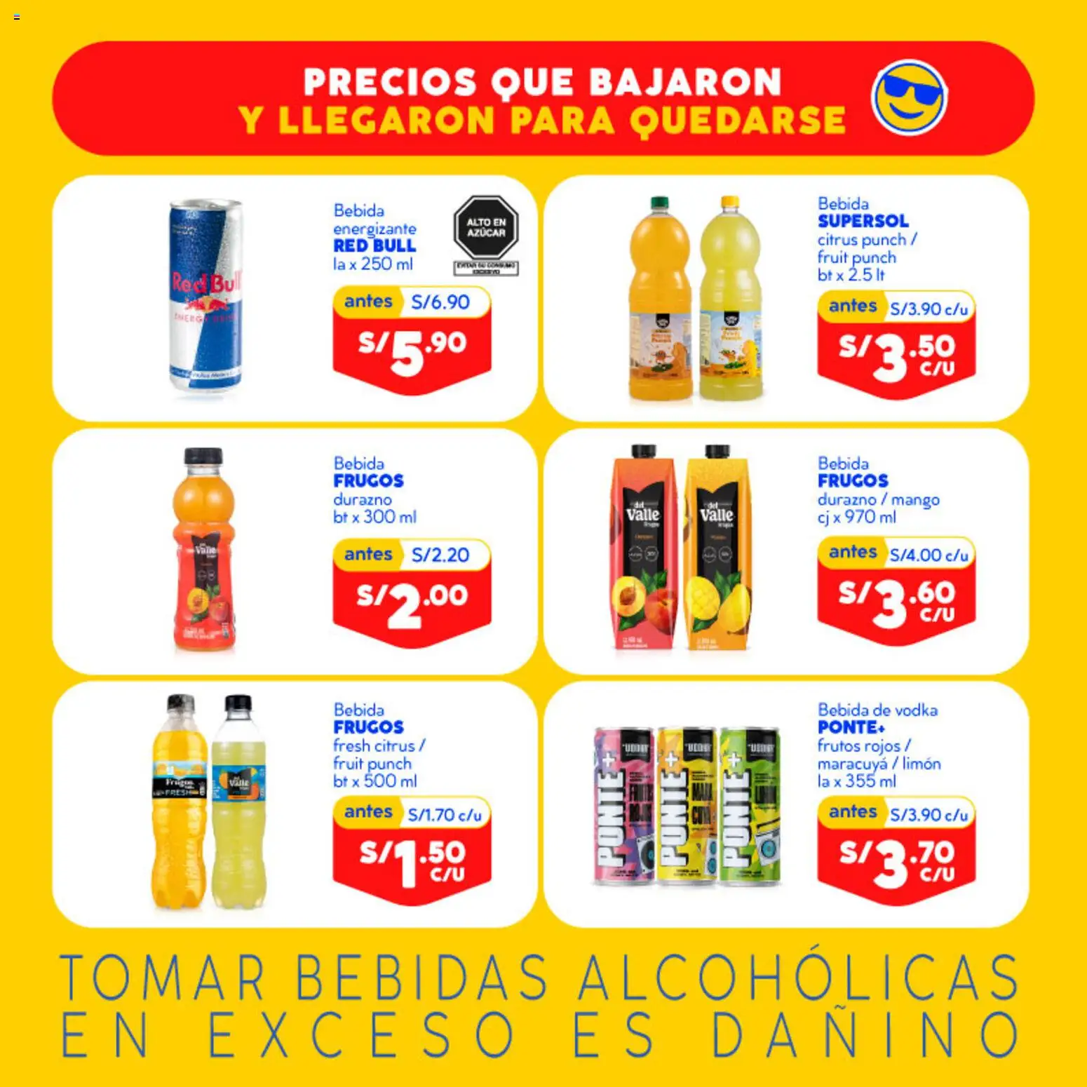 Catálogo Mass válido desde 15/09/2026 | Página: 3 | Productos: Mango, Bebidas, Frutos rojos, Azúcar