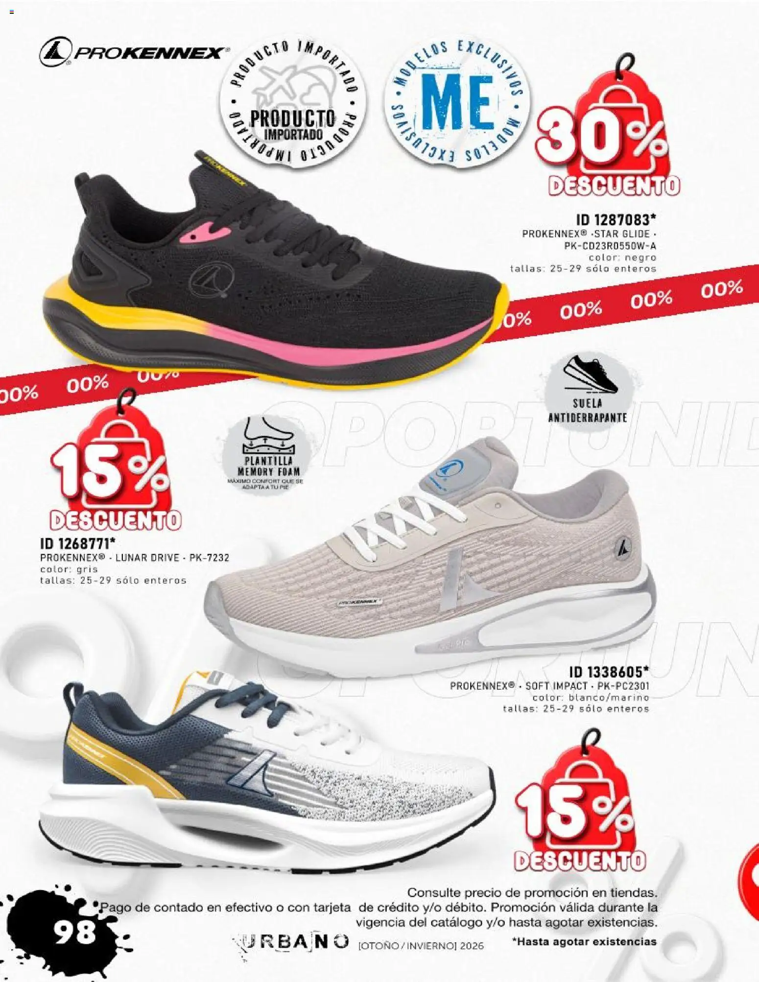Nuevas ofertas de Price Shoes válidas en toda la República Mexicana desde el 15/10/2026. ¡Encuentra las mejores ofertas en Price Shoes catálogo Urbano! | Página: 96