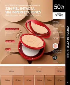 Catálogo Ésika Campaña 9 válido desde el 17.05.2026 | Página: 95 | Productos: Esponja, Espejo, Polvo, Base